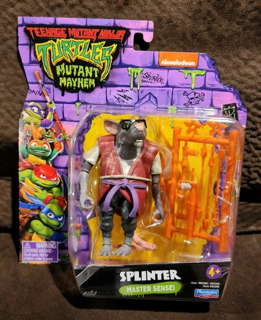 TEENAGE MUTANT NINJA Turtles MUTANT MAYHEM SPLINTER MASTER SENSEI Figure TMNT 24.99 PicClick