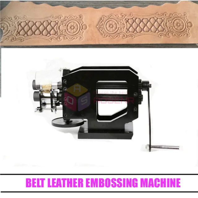 10*13CM Digital Hot Foil Stamping Machine Holder Leather Logo Embossing  110V
