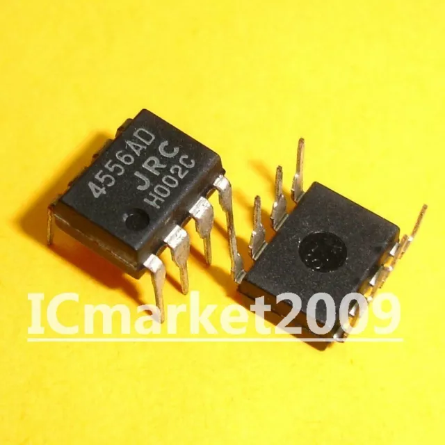 10 PCS NJM4556AD DIP-8 NJM4556 4556AD Dual High Current Operational Amplifier