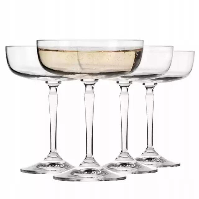 Champagne glasses Roma KROSNO 4pcs flat