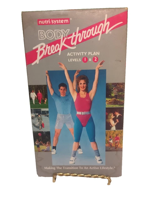 NUTRI SYSTEM BODY Breakthrough Activity Plan VHS Tape £5.37 - PicClick UK