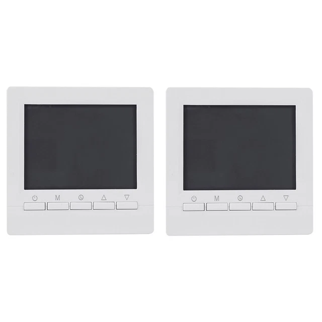 2X Gaskesselheizungsthermostat Blau Temperaturregler für Kessel WöChentlich E2L1