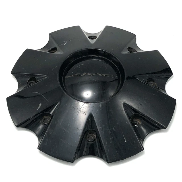KMC Gloss Black Wheel Center Cap fits KMC Slide 650 & 651 18" 20" 22" 24" 26"