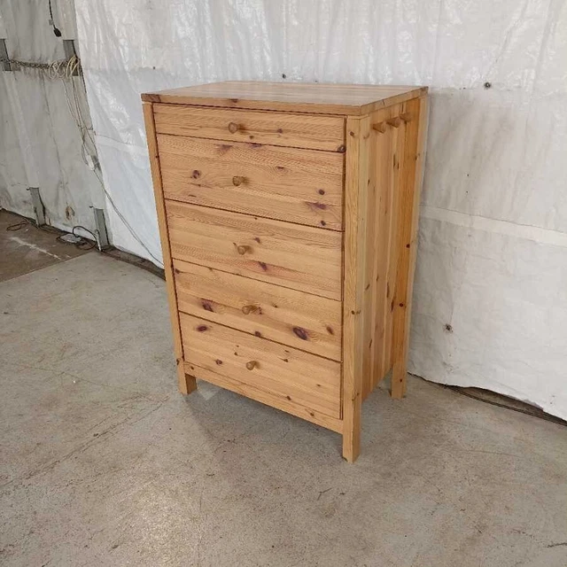 Cassettiera Stile Ikea Struttura in Legno Impiallacciato Svezia