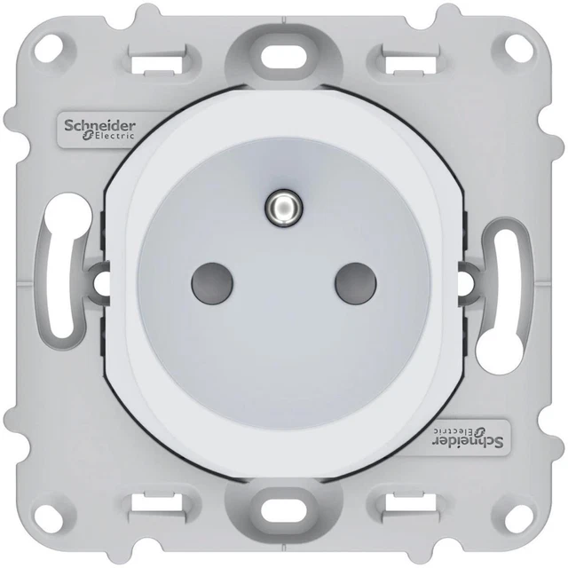 Schneider Electric - Ovalis - socket 2P+T 16A wire