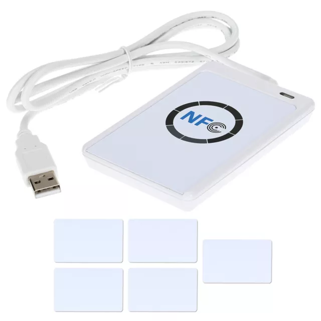 ACR122U-A9  NFC Reader Writer Programmer with SDK +5pcs  Cards W0Z7