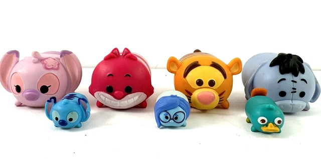 Lots OF 7 Disney TSUM TSUM Mini Action Figures PVC Toys Cake Toppers