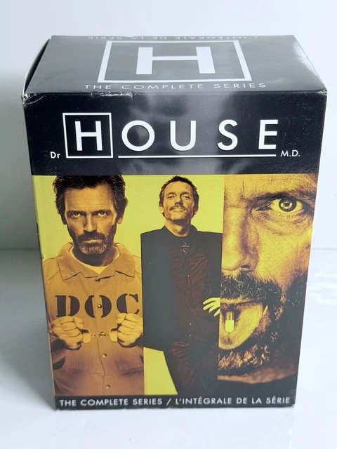 HOUSE MD COMPLETE DVD. Seasons 1-8 Box Set Clamshell Cases