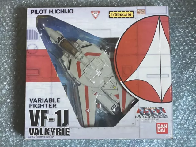 Bandai Macross VF-1J H Ichijo Valkyrie 1/55 Robotech Variable Fighter g44