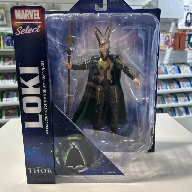 Statue Marvel Select Planet Thor Loki - Diamond (Neuf)