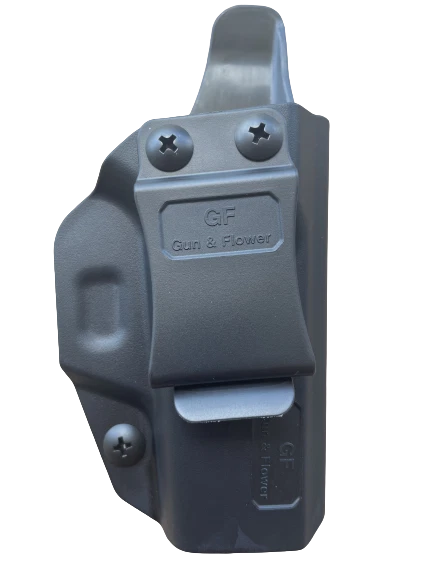 Étui De Dissimulation IWB (Inside The Waistband) En Néoprène Pour Arme De Poing - Poche Supplémentaire Pour Chargeur - Noir