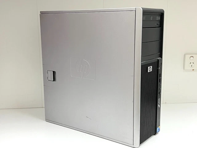 HP Z400 WORKSTATION Tower Xeon W3520 12GB RAM 256gb SSD 1TB HDD