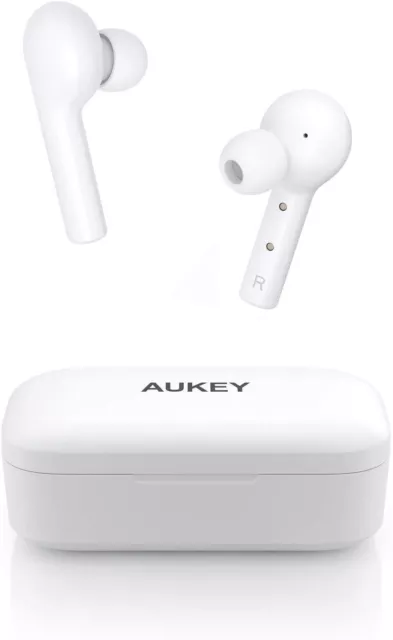 AUKEY-Auriculares Inalámbricos EP-T21, Audífonos Estéreo con Bluetooth 24H