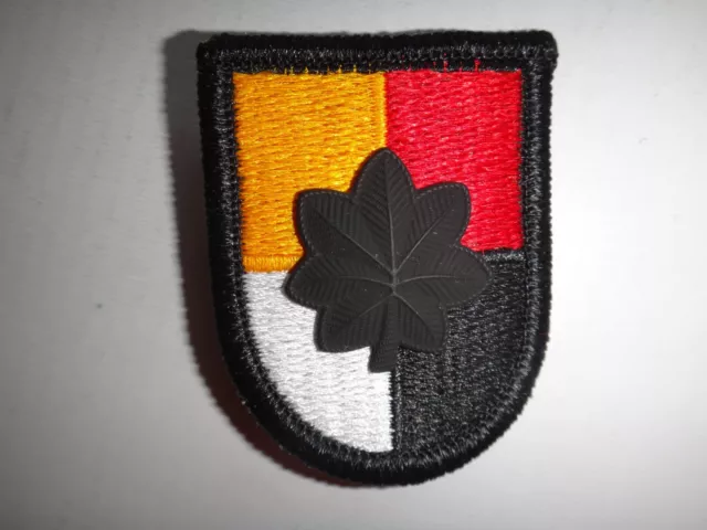 US Army 3rd Spezialeinheiten Gruppe Barett Aufnäher + Lt Colonel Metall Dezent