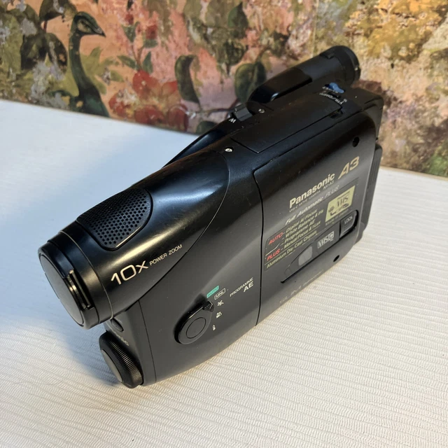 Caméra Panasonic M3 VHS - Vintage Rétro - Pour Pièces Ou Réparation