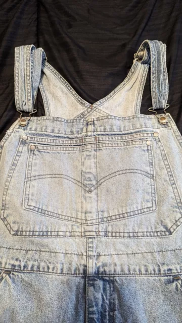 Levi's Silvertab Overalls Size Large Vintage 90s Rare Baggy