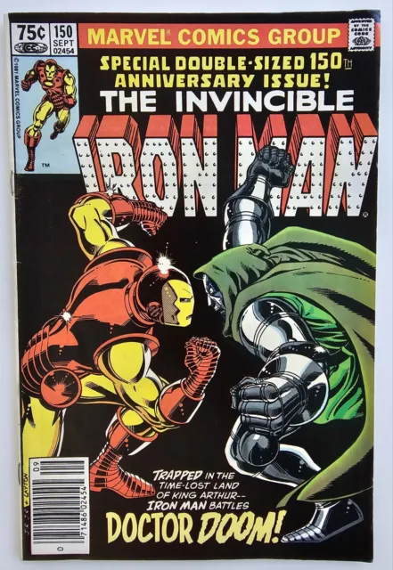 Iron Man #150 Doctor Doom Appearance! John Romita Jr. Cover Marvel 1981