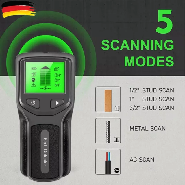 Leitungssucher Wand Scanner Detektor Ortungsgerät Multifunktional Kabelsuchgerät