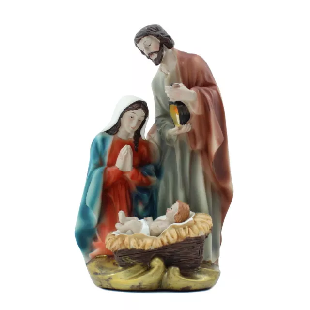 Heilige Familie Statue Dekofigur Heiligenfigur Krippenfigur Figur Jesus REL139