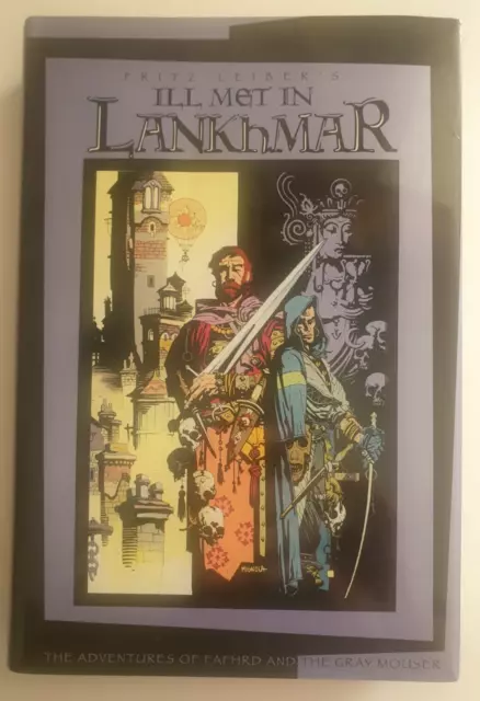 Ill Met in Lankhmar Hardcover by Fritz Leiber - 1995 - White Wolf - Mike Mignola