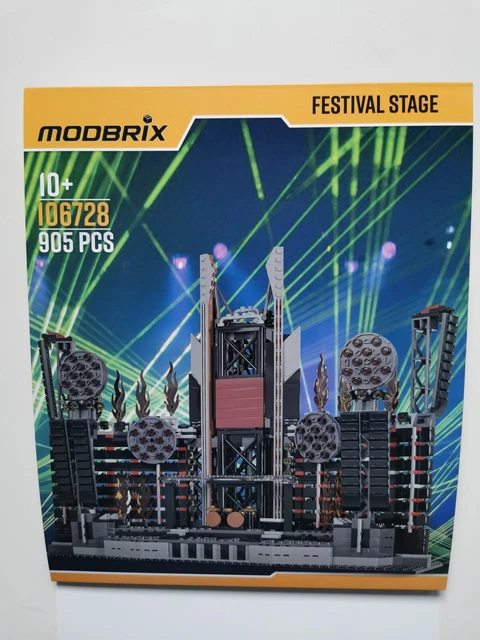 Modbrix Lego FESTIVALBÜHNE VON MODBRIX / Klemmbausteine / LEGO kompatibel - NEU ...