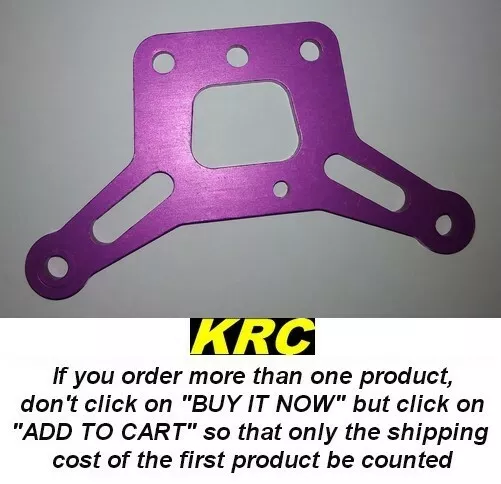 K59 Nuova Faor Option Alu 7075 Servo Saver Plate - Kyosho Mp7.5 (Replace If129)