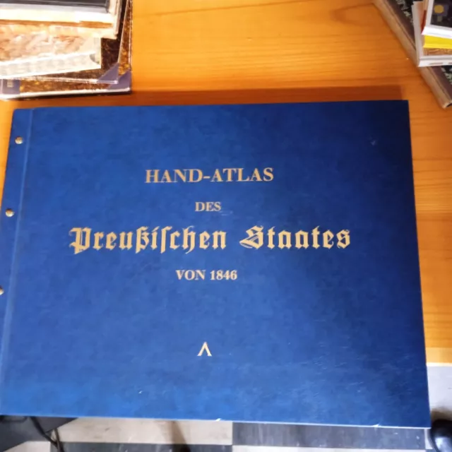 Faksimile Hand-Atlas des Preußischen Staates von 1846 - Großfolio