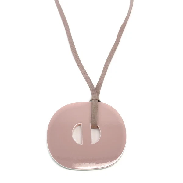 Second-Hand Ab Small Sense Of Use Hermes Buffalo Horn Pigman Fidelio Women Neckl