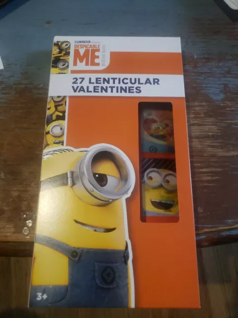 Despicable Me Valentines Day Cards 27 Lenticular.. free ship