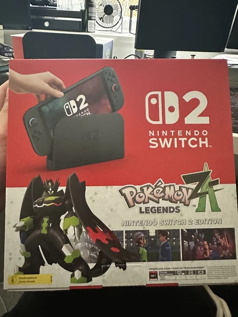 NINTENDO SWITCH 2 Console + Pokémon Legends ZA Preorder figurines (No ...