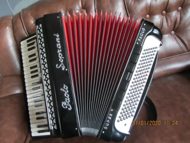 Accordion paolo shop soprani 120 bass