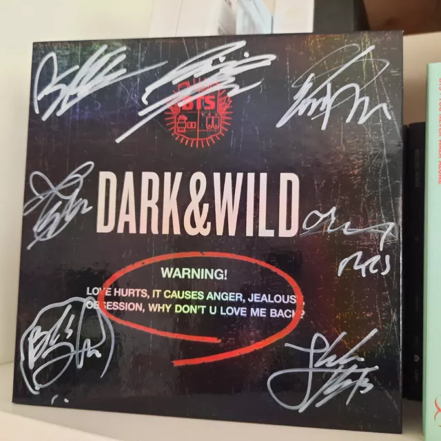 Bts Bangtan Signed Dark And Wild Album Kpop