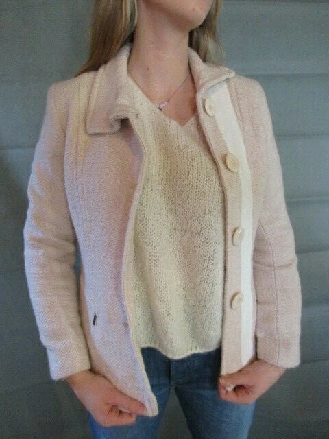 Veste Longue En Jean Gérard Darel - Taille 38 - Occasion Très Bon état - Manches Longues