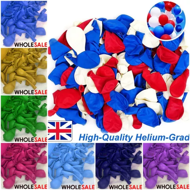 WHOLESALE BALLOONS 100-5000 Latex BULK PRICE JOBLOT Quality Any Occasion BALLONS 2