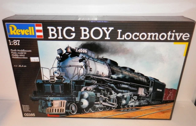 Revell Kit Modellismo Scala 1:87 - Locomotiva Big Boy, RV02165, Modello Da Montare Per Collezionisti
