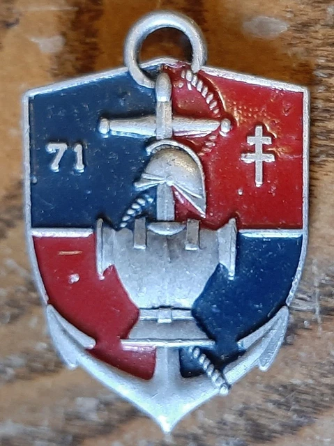 Insigne Savoie Alu peint Augis. Années 40