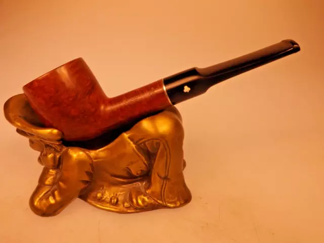 Kaywoodie Super Grain Briar Pipe Sm Pot 95B Rubber Stem Screw Tenon Clover Logo Kaywoodie Super Grain Briar Pipe Sm Pot 95B Rubber Stem Screw Tenon Clover Logo