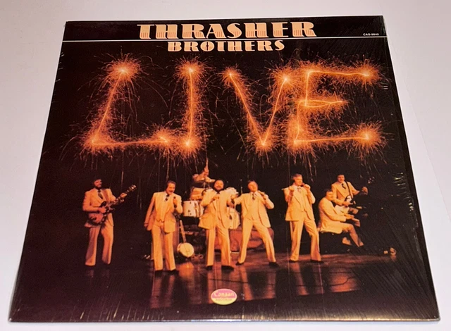 THE THRASHER BROTHERS Live Southern Gospel Music Album Vinyle LP 22T