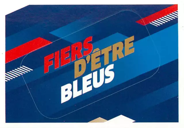 Panini Football Euro 2016 FRANCE Fiers d etre Bleus  Logo