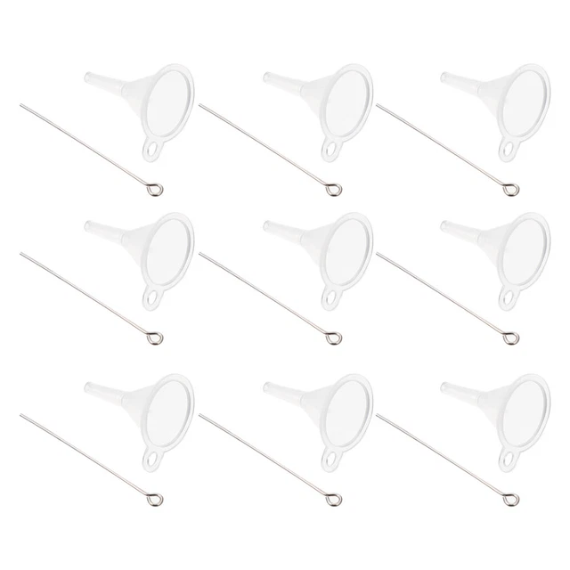 10 Sets Entonnoir À Fluide Entonnoir De Cuisson Outil Multiple Entonnoir Pliable