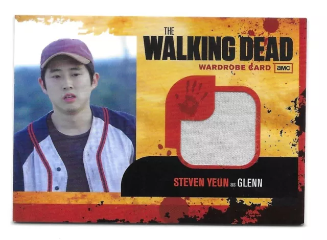 The Walking Dead Season 1 Steven Yeun/Glenn Rhee Wardrobe Card #M7  Rare