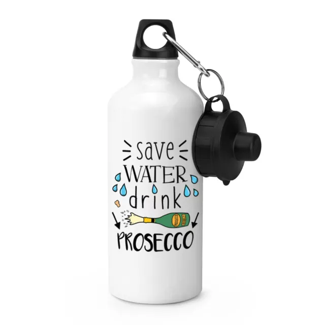 Risparmia Acqua Prosecco SPORTS Borraccia Scherzo Divertente Mamma Giorno