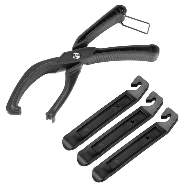 Fischer Leva Per Pneumatici Bici Lunghe 2 Pezzi - Smontagomme In Acciaio Per Cambio Copertone - Attrezzo Manutenzione Bicicletta