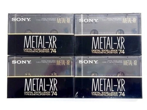 SONY METAL MASTER 46 Type IV METAL POSITION Cassette 5 PCS C-46SMMST From Japan EUR 1.776,72 - FR