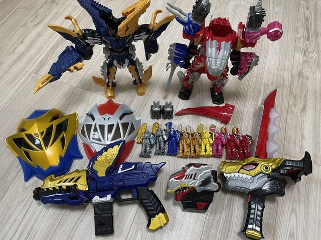 POWER RANGERS DINO Fury Zord Megazord Morpher Lot Hasbro Keys