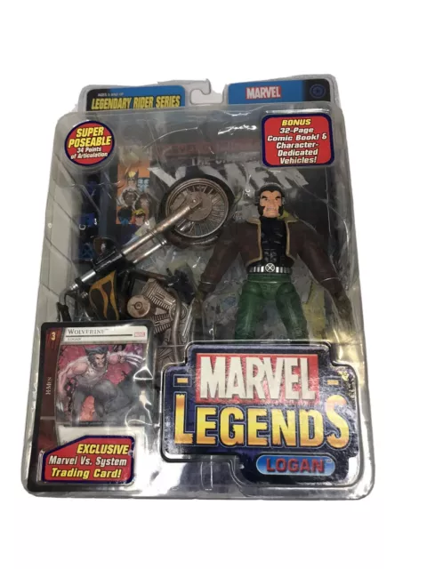 Marvel Legends LOGAN Legendary Rider Series Action Figure ToyBiz 2005 SEALED