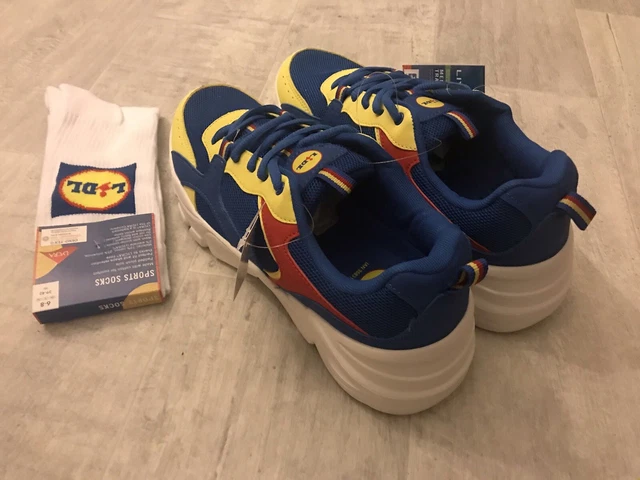Baskets Lidl Neuves Taille 44 - Multicolores Pour Homme