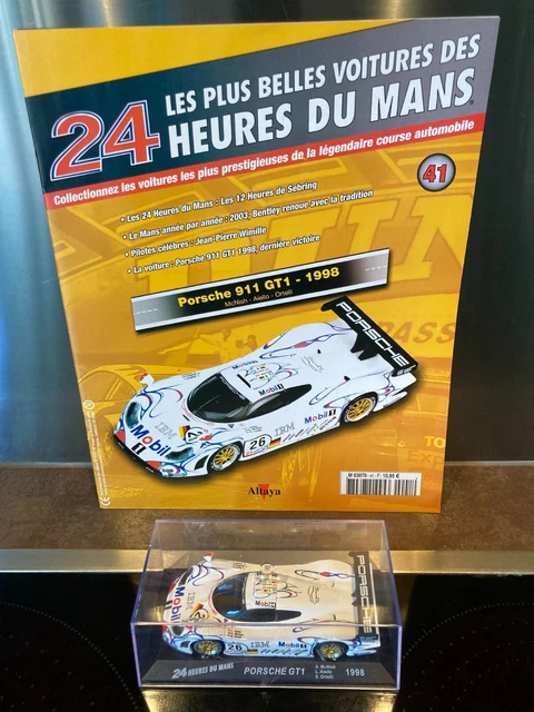 Minichamps 1/43 Porsche 911 GT1 Le Mans 1997 #26 – Neuve, Boîte