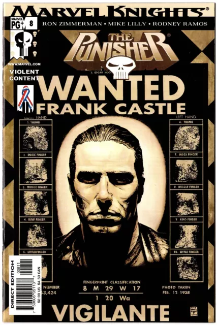 PUNISHER (vol.4) #8 - MARVEL COMICS, 2002
