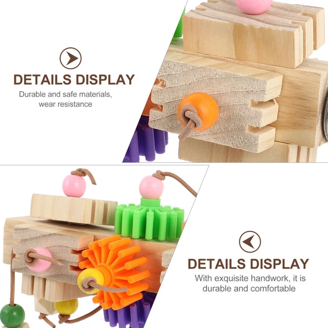 1pc parrot toys Vogel Papagei Spielzeug Papagei Schleifen Spielzeug 2